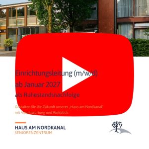 Das "Haus am Nordkanal" sucht eine neue Einrichtungsleitung.